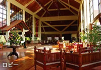 写真:ホテル「アンコールパレス リゾート&スパ」ロビー