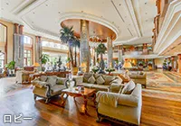 写真:ホテル「ソカ アンコール リゾート」ロビー