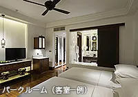 写真:ホテル「パークハイアット シェムリアップ」客室一例