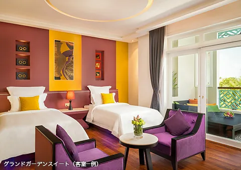 写真:ホテル「メモワール パレス リゾート&スパ」客室一例