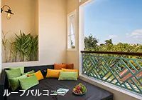 写真:ホテル「メモワール パレス リゾート&スパ」ルーフバルコニー一例