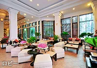 写真:ホテル「タラ アンコール ホテル」ロビー