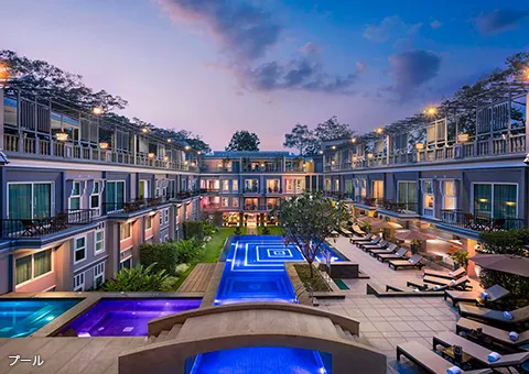 写真:ホテル「J7ホテル」プール