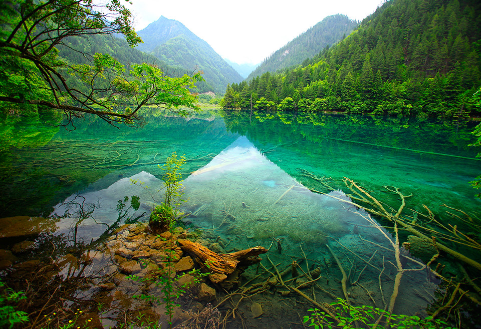 九寨溝・鏡海