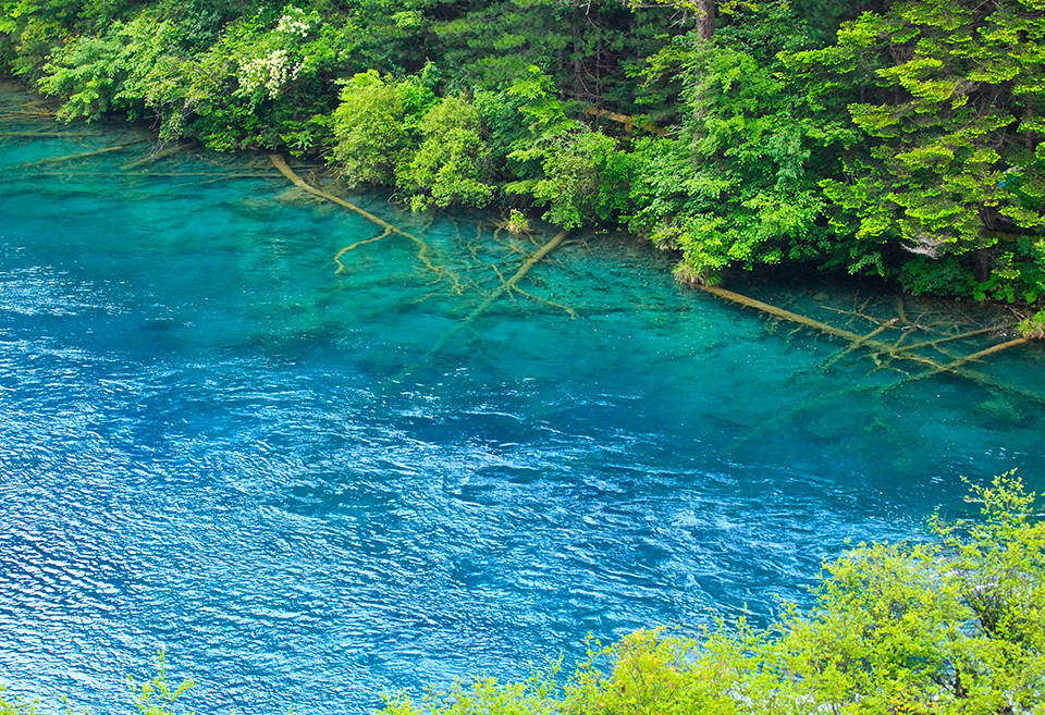 九寨溝・火花海